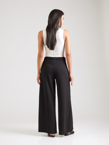 JDY Wide leg Pants 'JDYTanja' in Black