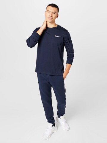 Champion Authentic Athletic Apparel Tričko 'Classic' - Modrá