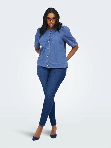 ONLY Carmakoma Skinny Jeans 'CARALLY' in Blue