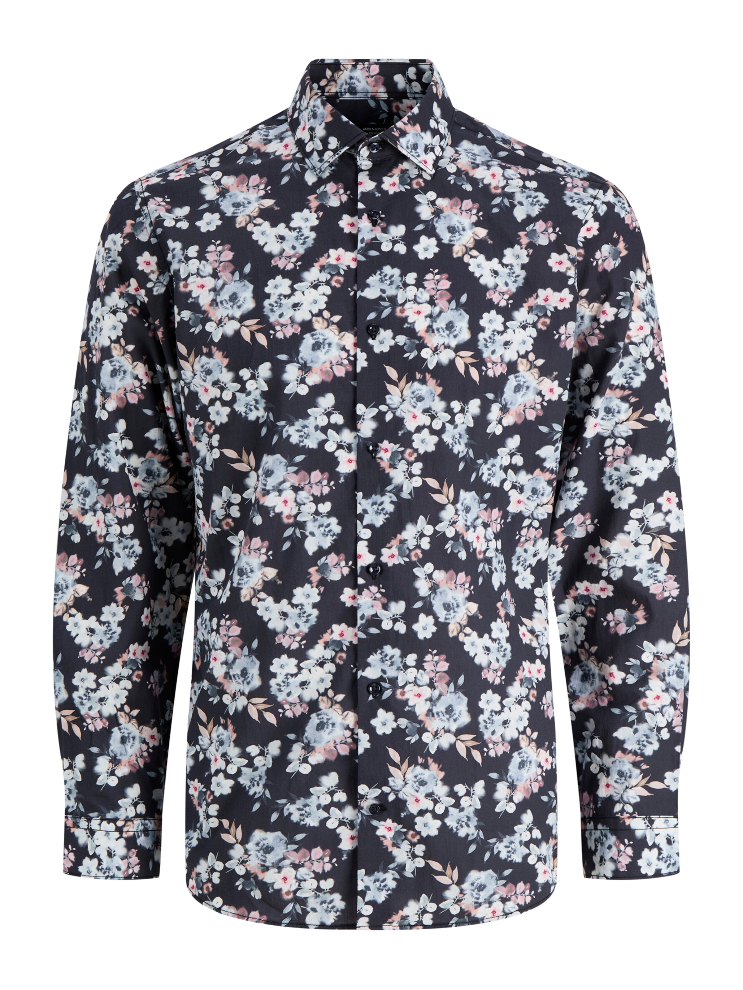Jack & Jones Premium Regular fit Button Up Shirt 'JPRBLAPARKER' in Blue: front