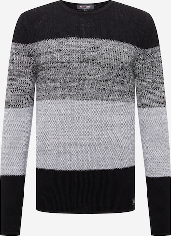 Key Largo Regular fit Sweater 'Jogi' in Black: front