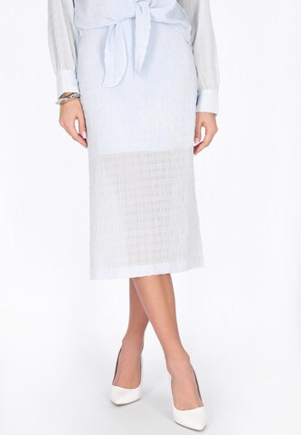 faina Rok in Blauw: voorkant