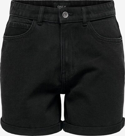 ONLY Shorts 'LEGA' in black denim, Produktansicht