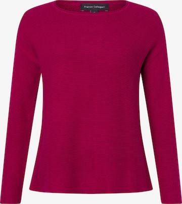 Pull-over Franco Callegari en rose : devant