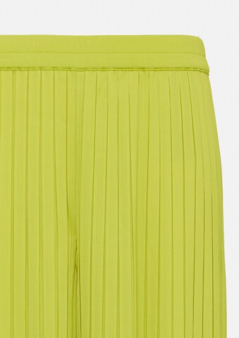 COMMA Wide leg Trousers in Green