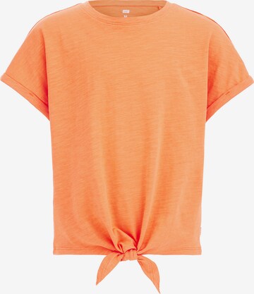 WE Fashion Shirt in Orange: front