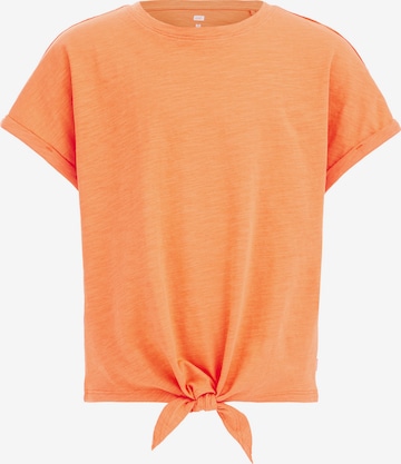 WE Fashion Shirt in Orange: front