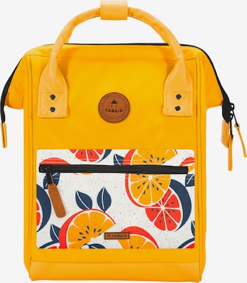 Cabaia Backpack 'Adventurer' in Yellow