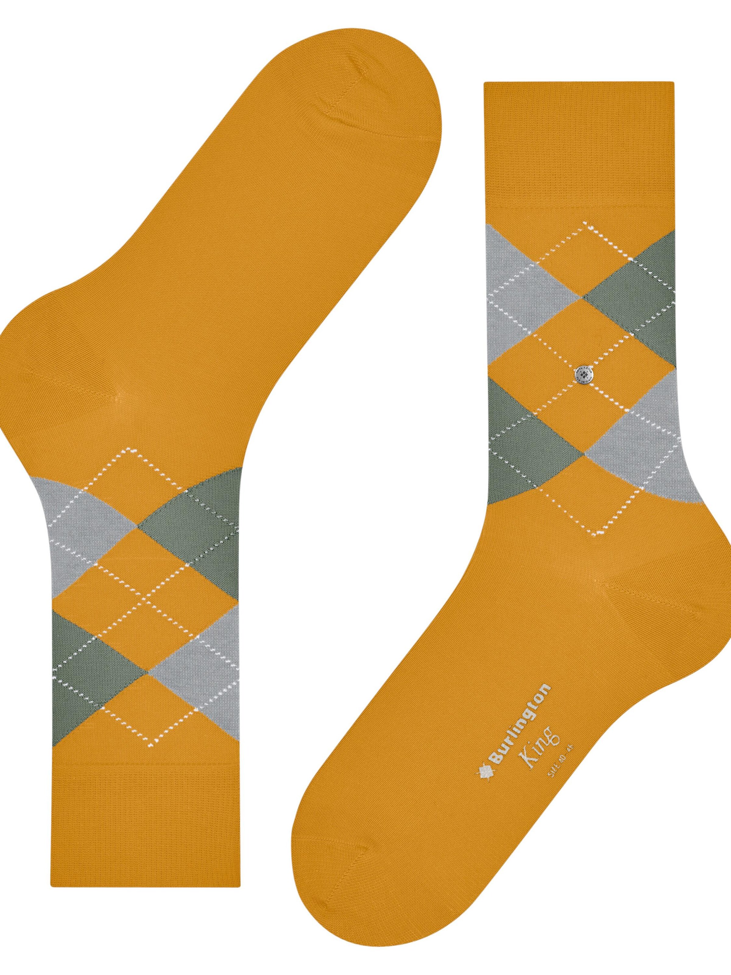 BURLINGTON Socken 'King'‌‌ in Gelb