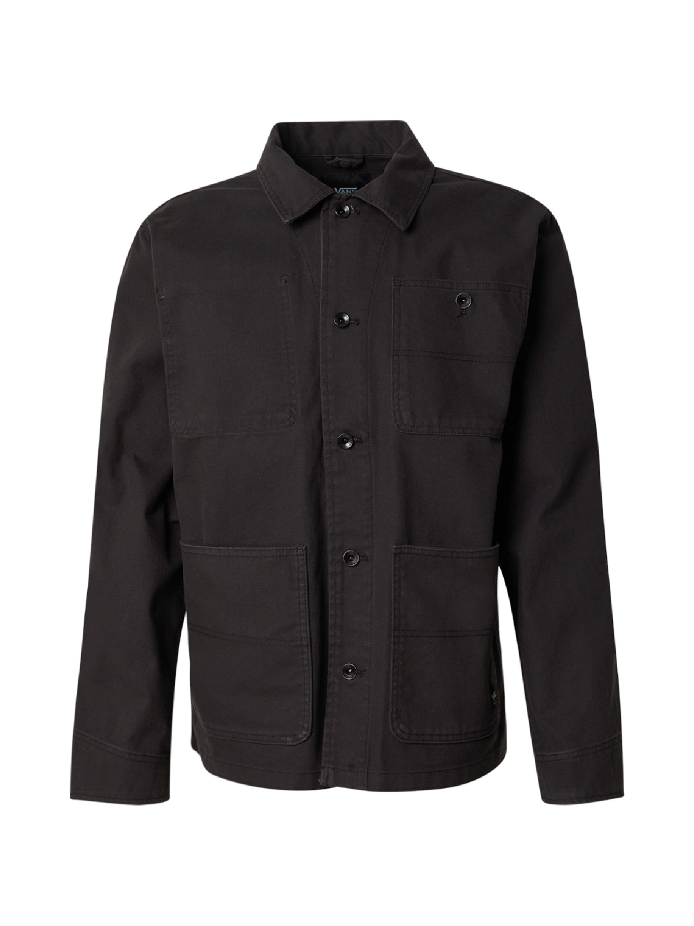 juoda VANS Demisezoninė striukė 'Drill Chore': priekis