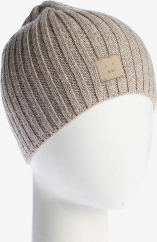 Acne Mütze XS-XXL in Braun: Vorderseite