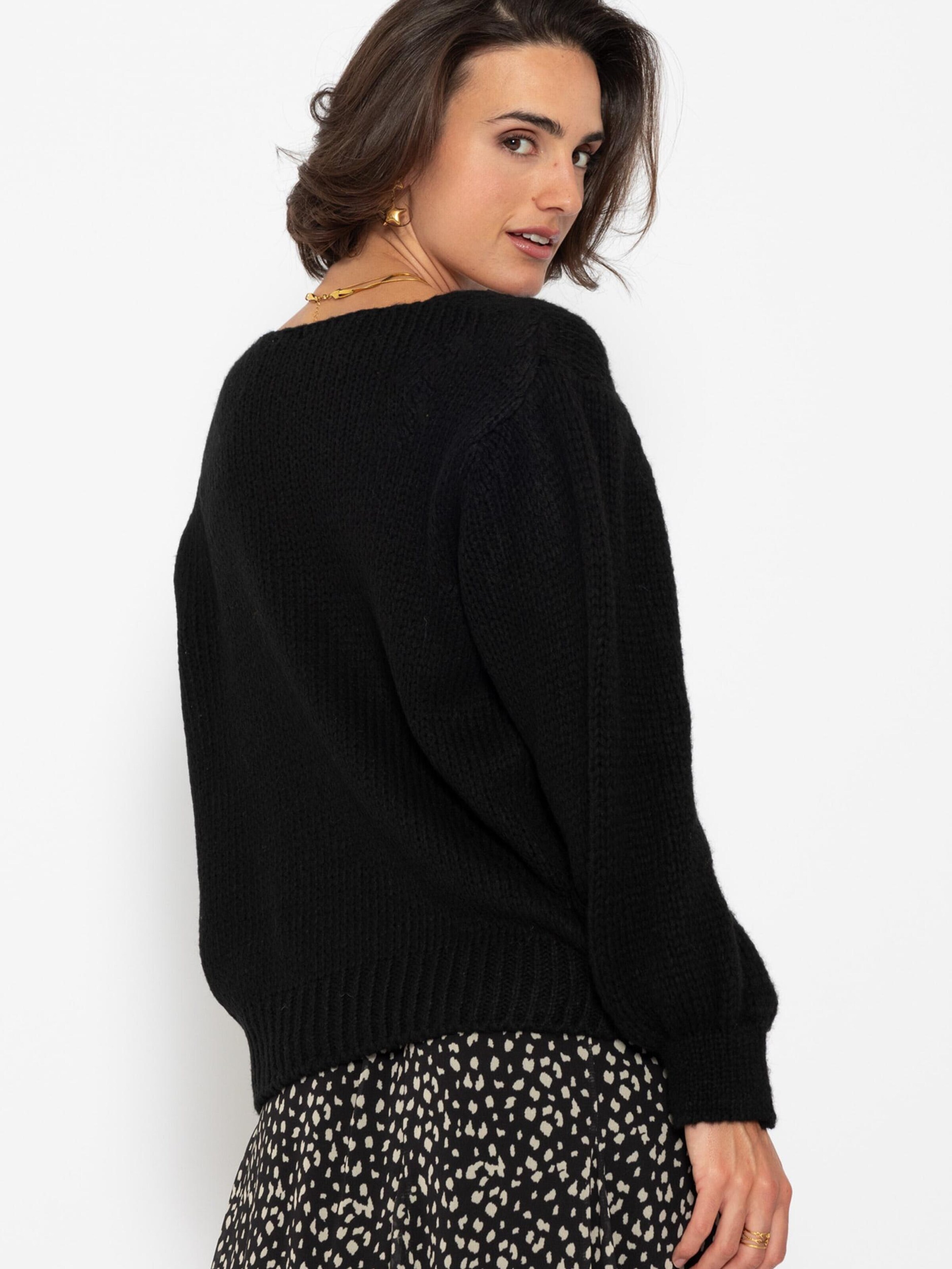 SASSYCLASSY Oversizepullover‌‌‌‌‌‌‌ in Schwarz