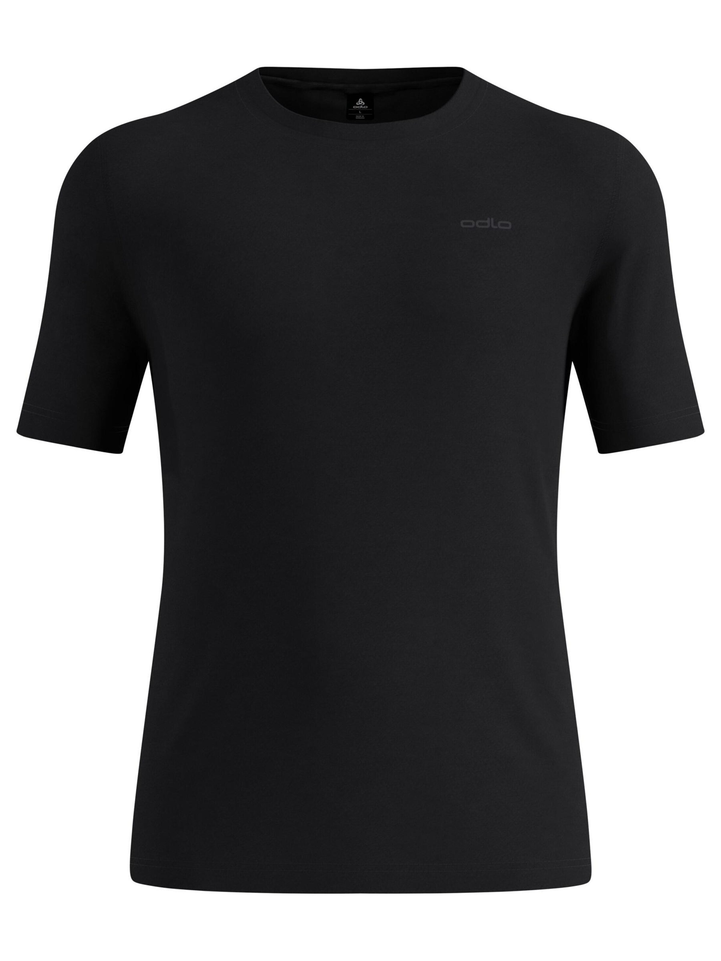 Base layer 'MERINO 200' di ODLO in nero: frontale