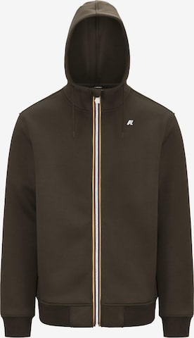 K-Way Sweatshirt 'RAINER SPACER FELPA' in Green: front