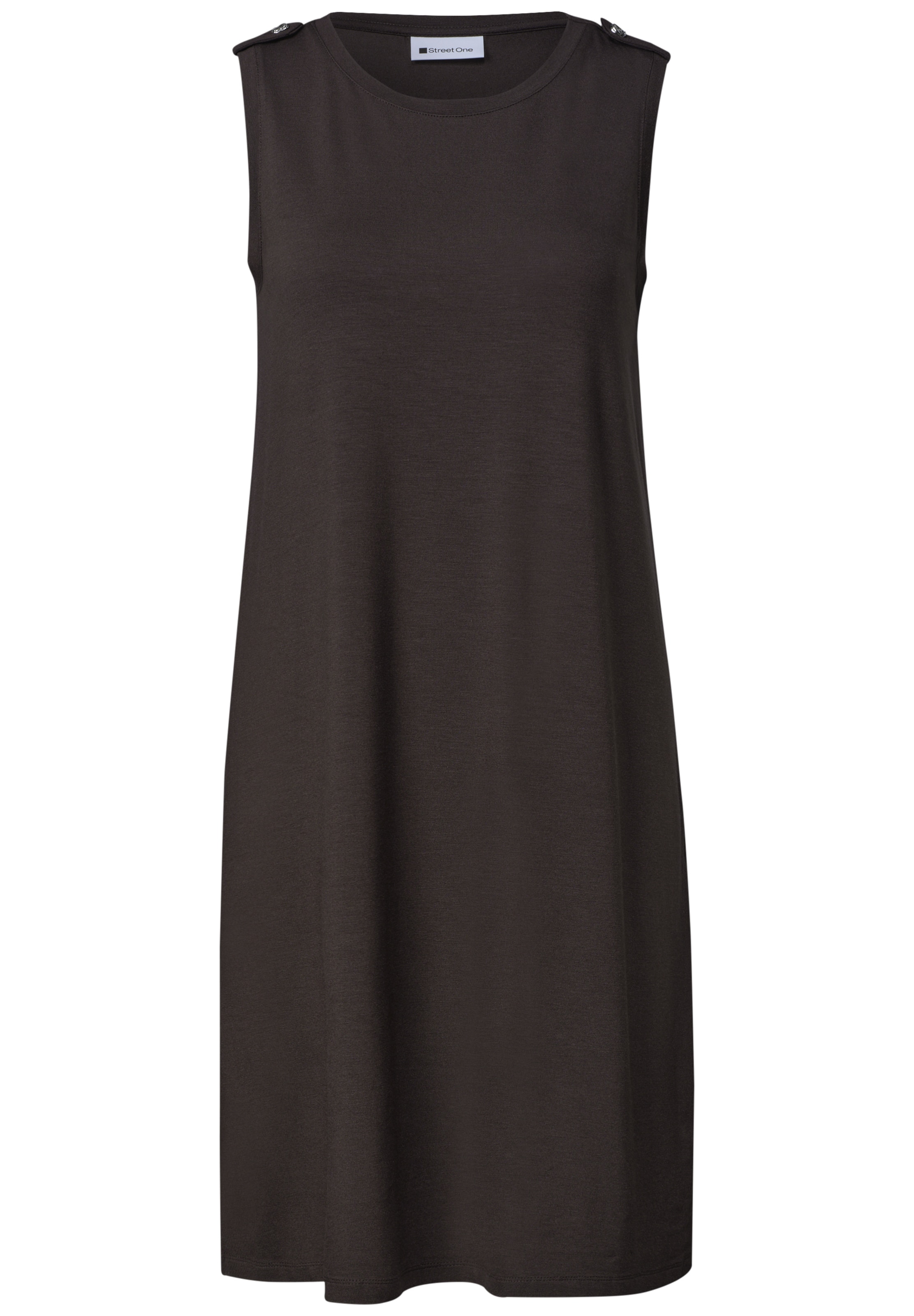 STREET ONE Kleid in Braun: Vorderseite