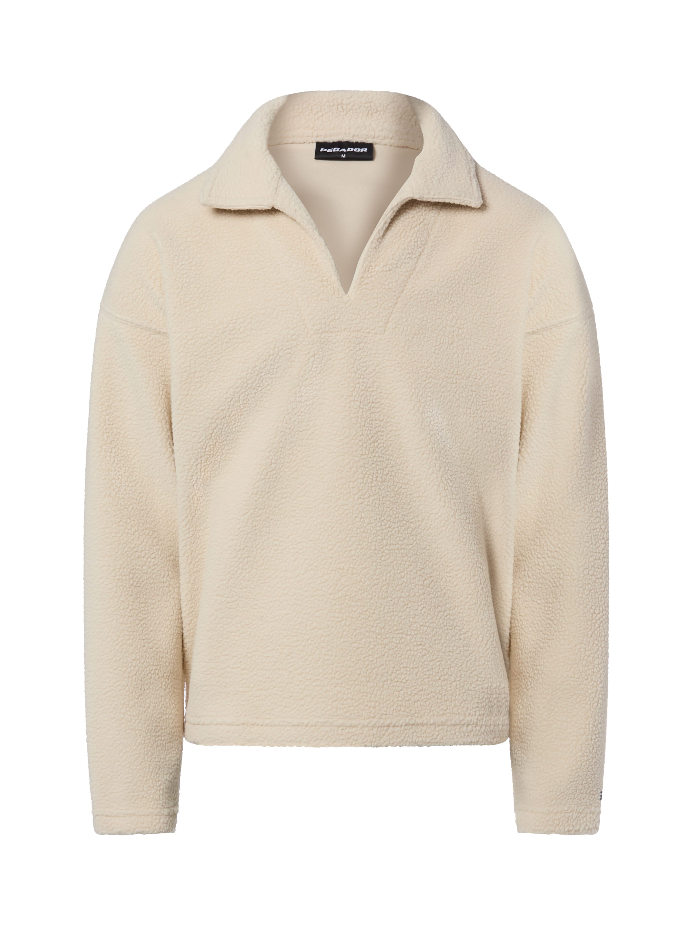Pegador Sweatshirt in Beige: Vorderseite