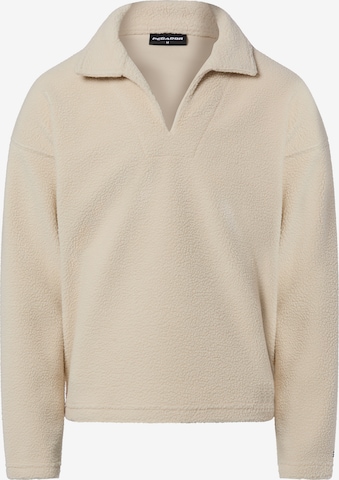 Pegador Sweatshirt in Beige: Vorderseite