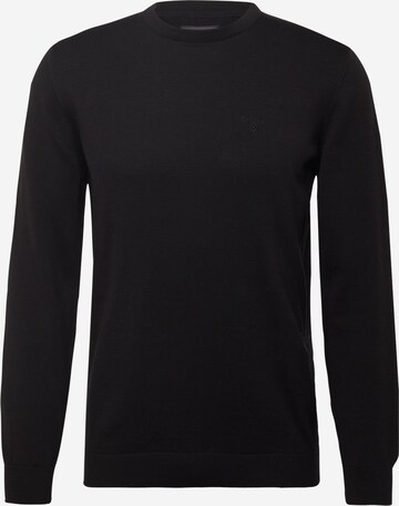 Barbour Sweater in Black: front