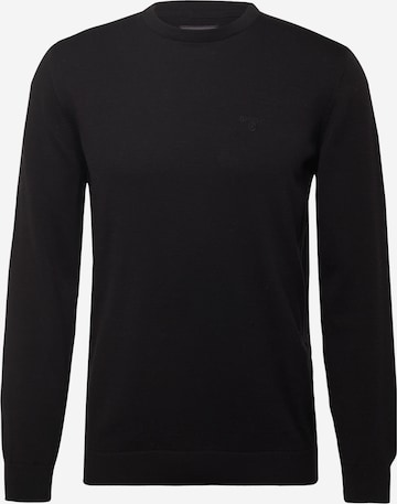 Barbour Pullover in Schwarz: predná strana