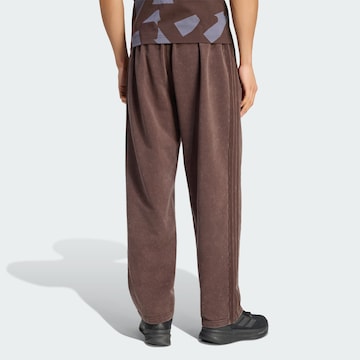 ADIDAS PERFORMANCE Loosefit Sporthose in Braun