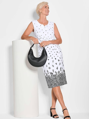 Robe de soirée Goldner en blanc