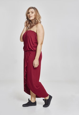 Urban Classics Kleid in Rot