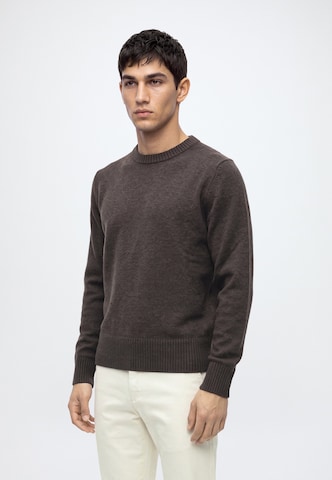 brūns NORSE PROJECTS Džemperis 'Stensmark'