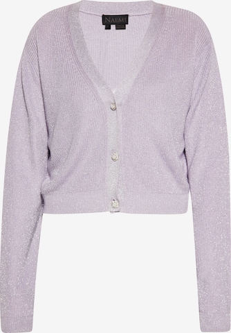 NAEMI - Cárdigan en lila: frente