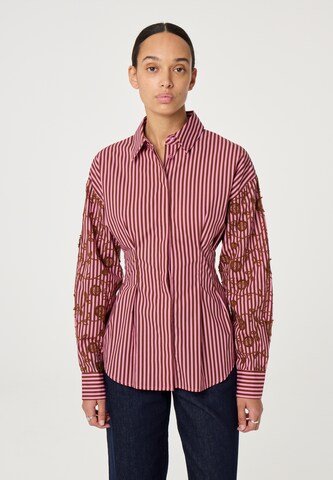 Fabienne Chapot Blouse in Roze: voorkant