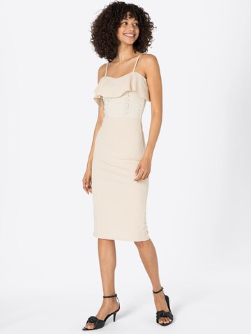 WAL G. Cocktail dress 'EMAAN' in Beige