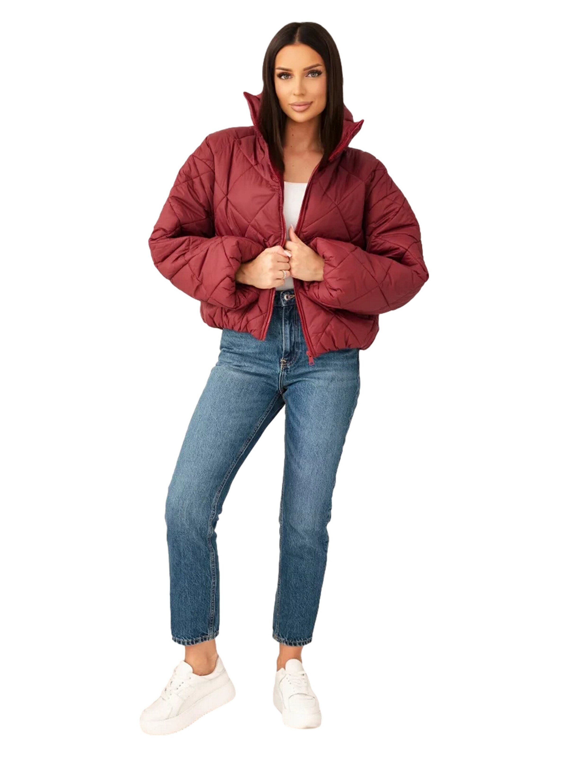 Lumera Zimní bunda 'Therese' – červená