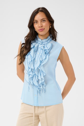 Chemisier 'TilliSZ' SAINT TROPEZ en bleu : devant