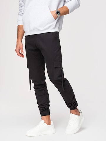 Ombre Regular Sports trousers in Black