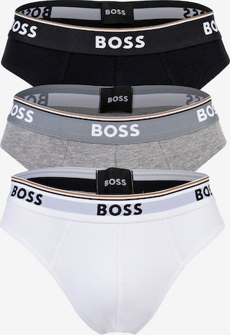 Slip di BOSS in grigio: frontale