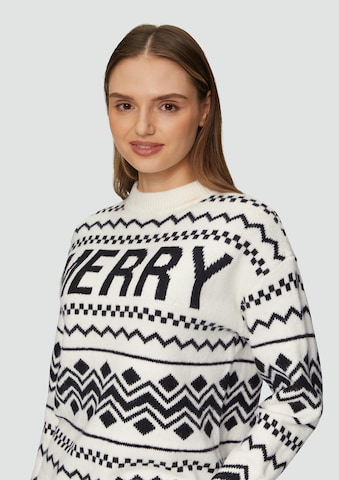 Pull-over s.Oliver en blanc