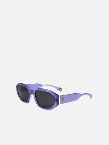 Polaroid Sonnenbrille in Lila: Vorderseite
