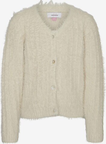 Vero Moda Girl Knit Cardigan 'LAPOILU' in Grey: front