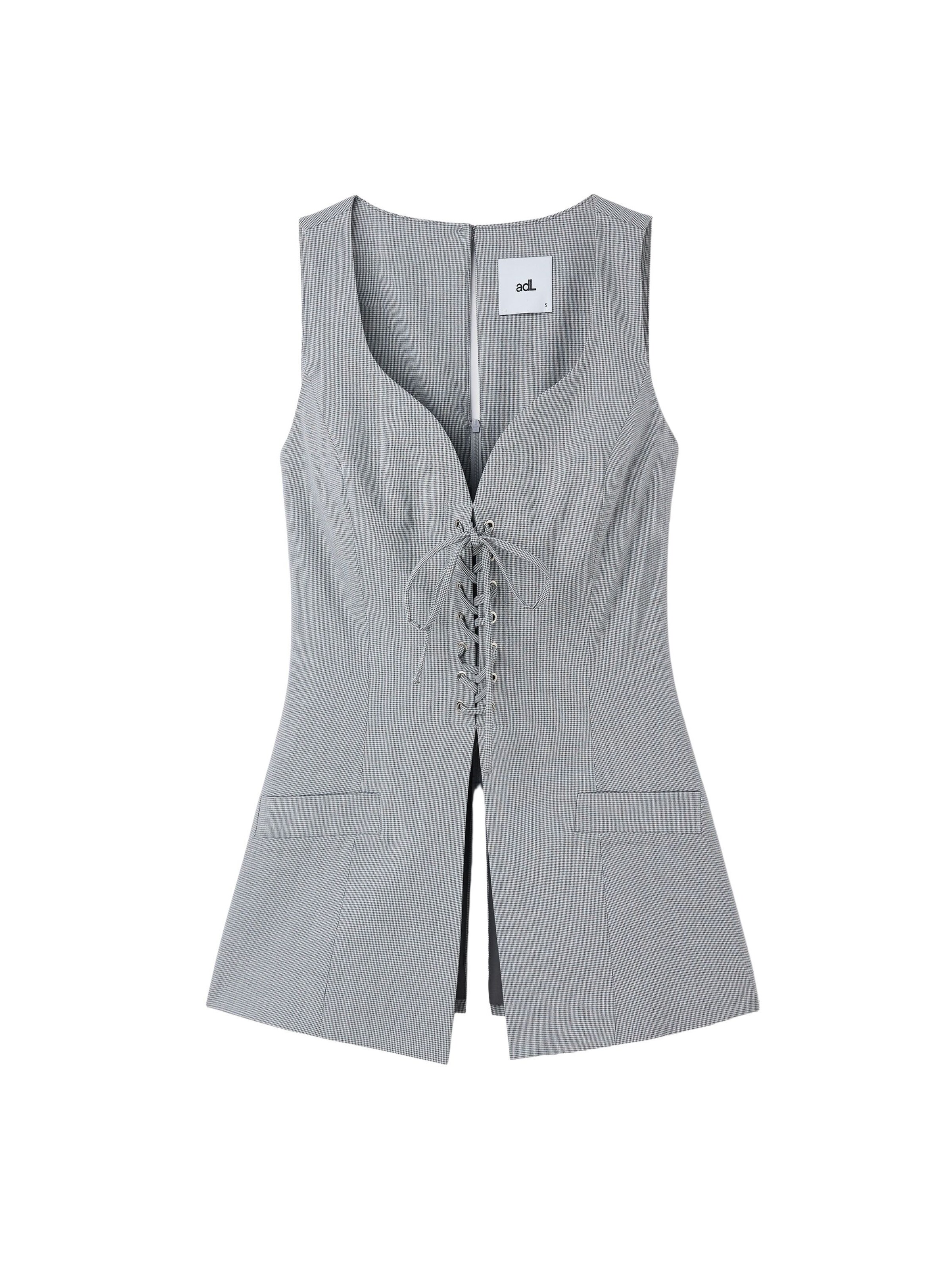 adl Bodywarmer in Grijs: voorkant