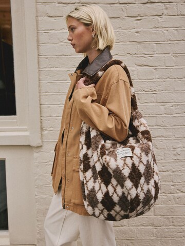 Geantă de umăr 'Borg' de la Next pe maro: față