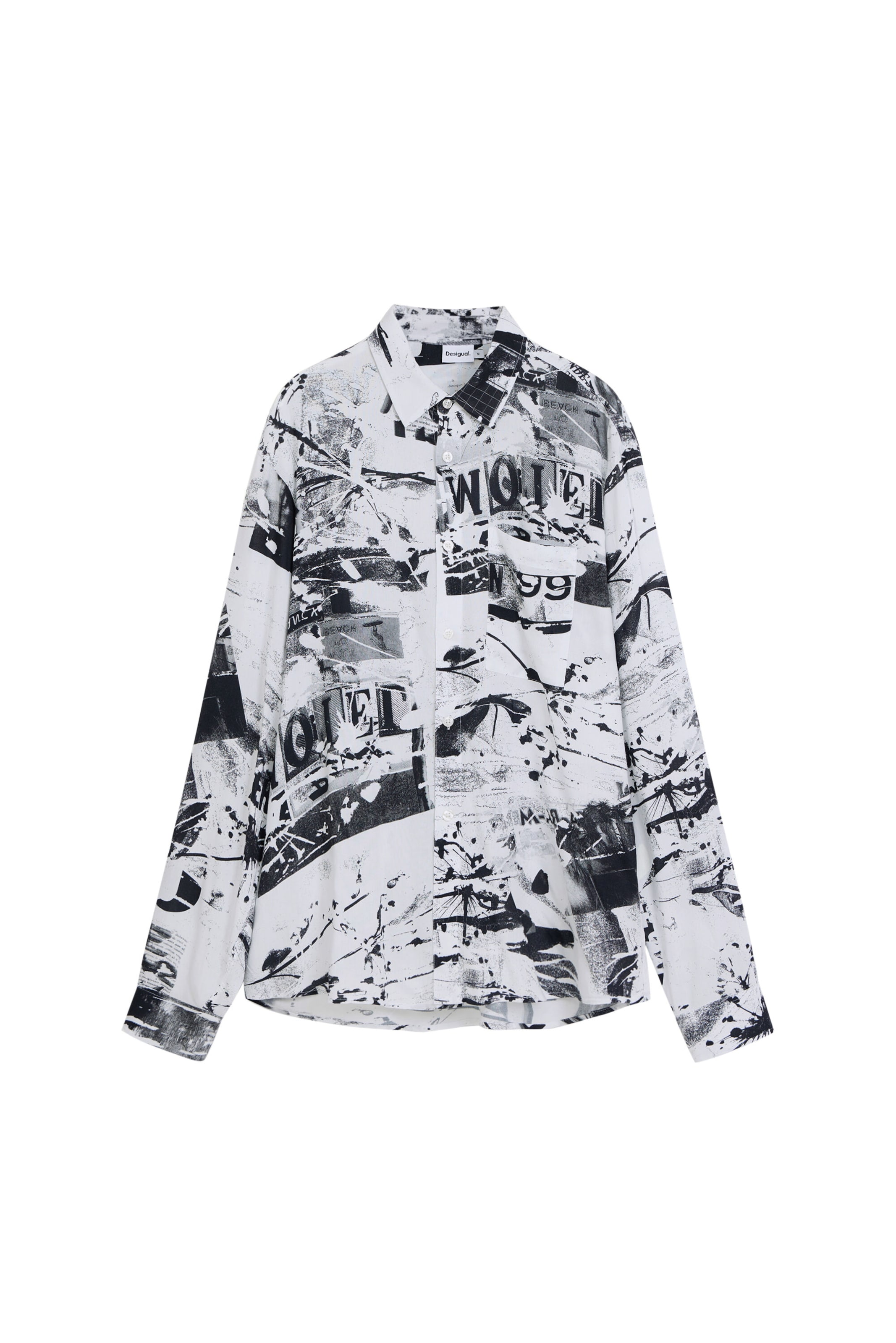 Regular fit Camicia di Desigual in bianco: frontale