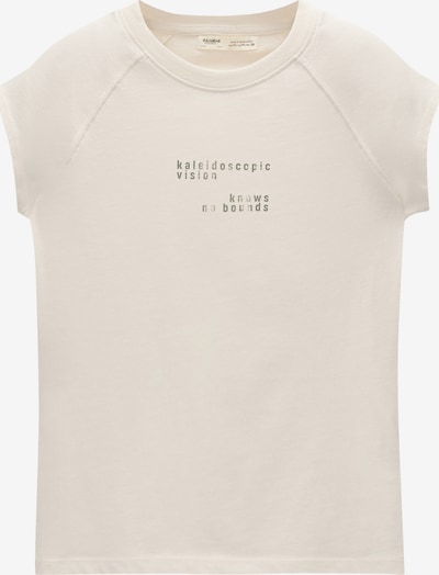 Pull&Bear Shirts i beige / basalgrå, Produktvisning