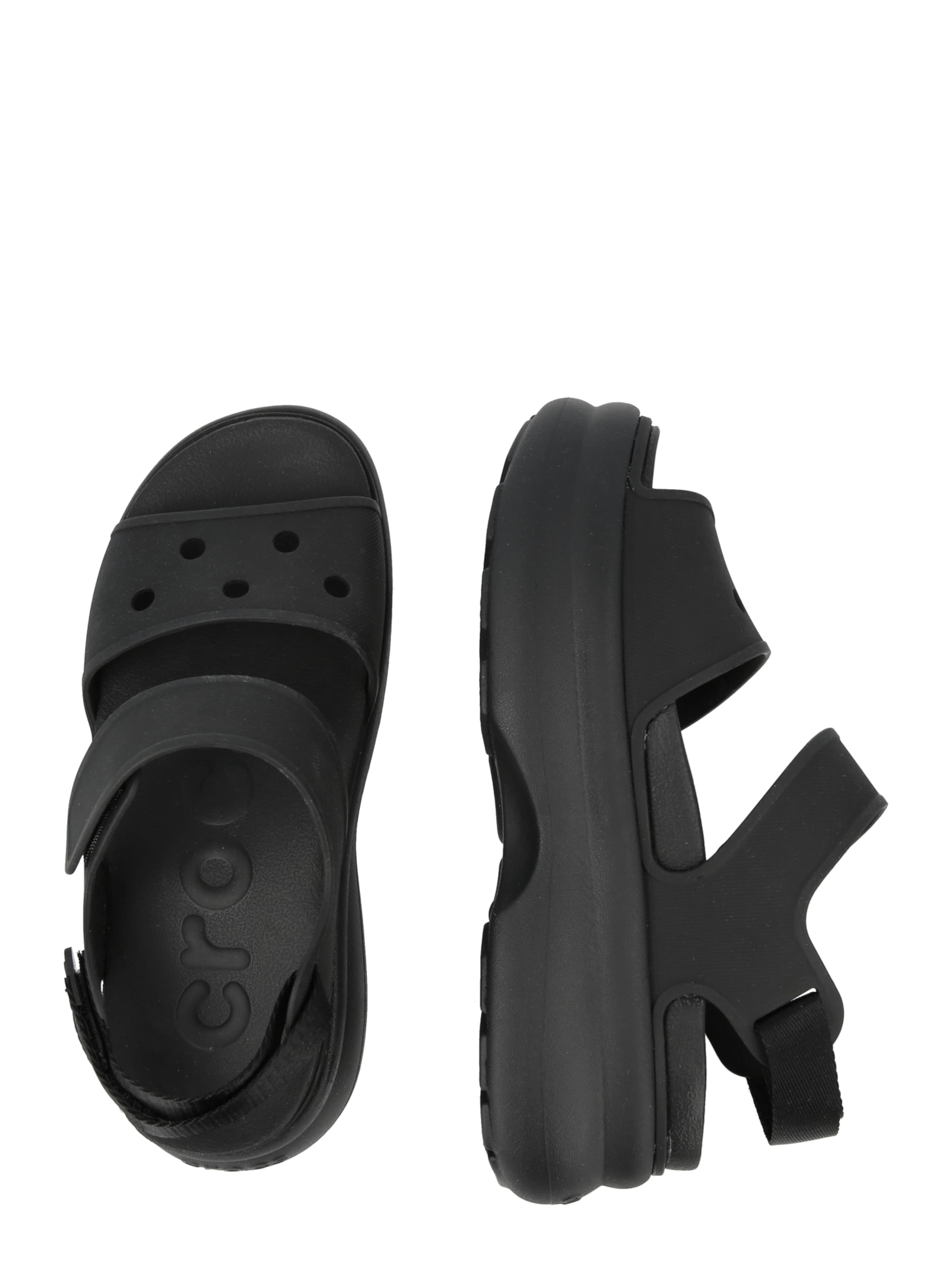 Crocs Sandalen met riem 'Soho' in Zwart