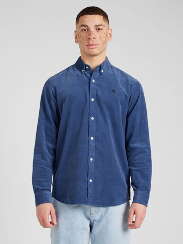Carhartt WIP - Regular Fit Camisa 'Madison' em azul: frente