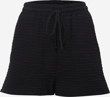 Pantaloni 'Cami' de la A LOT LESS pe negru: față