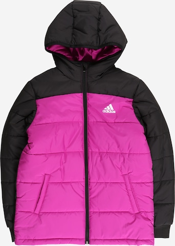 ADIDAS PERFORMANCE Athletic Jacket in Pink: front