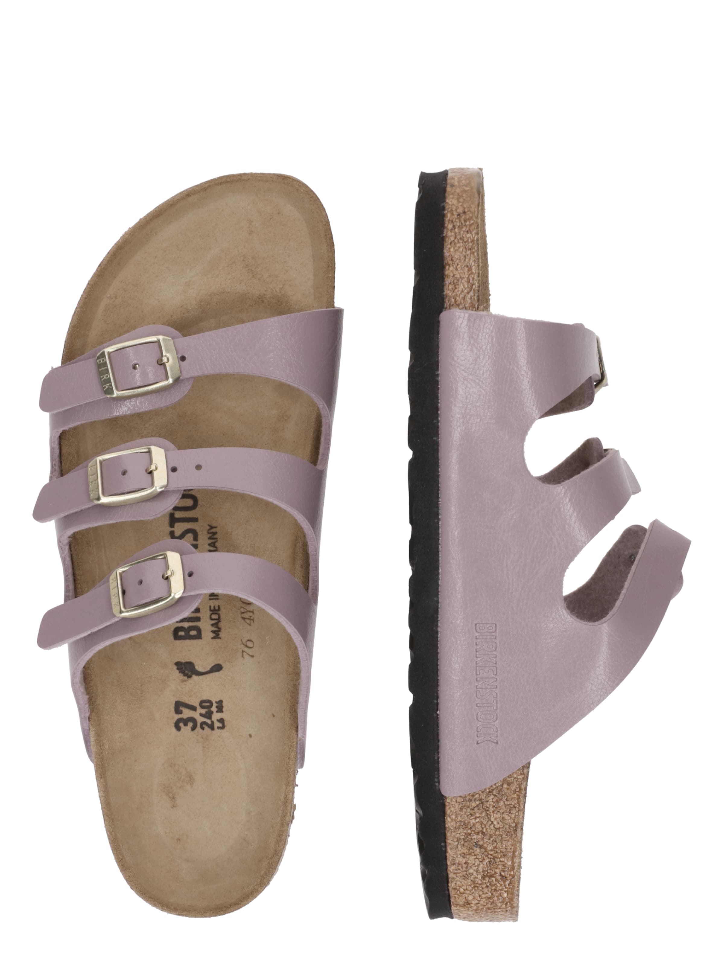 BIRKENSTOCK Pantoletter 'Florida' i lilla