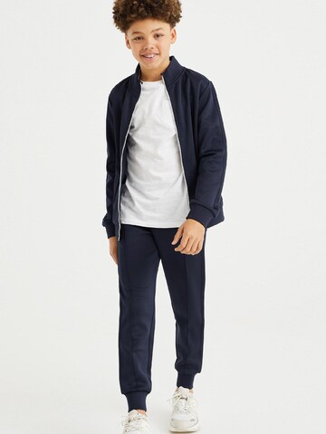 WE Fashion - Tapered Pantalón en azul