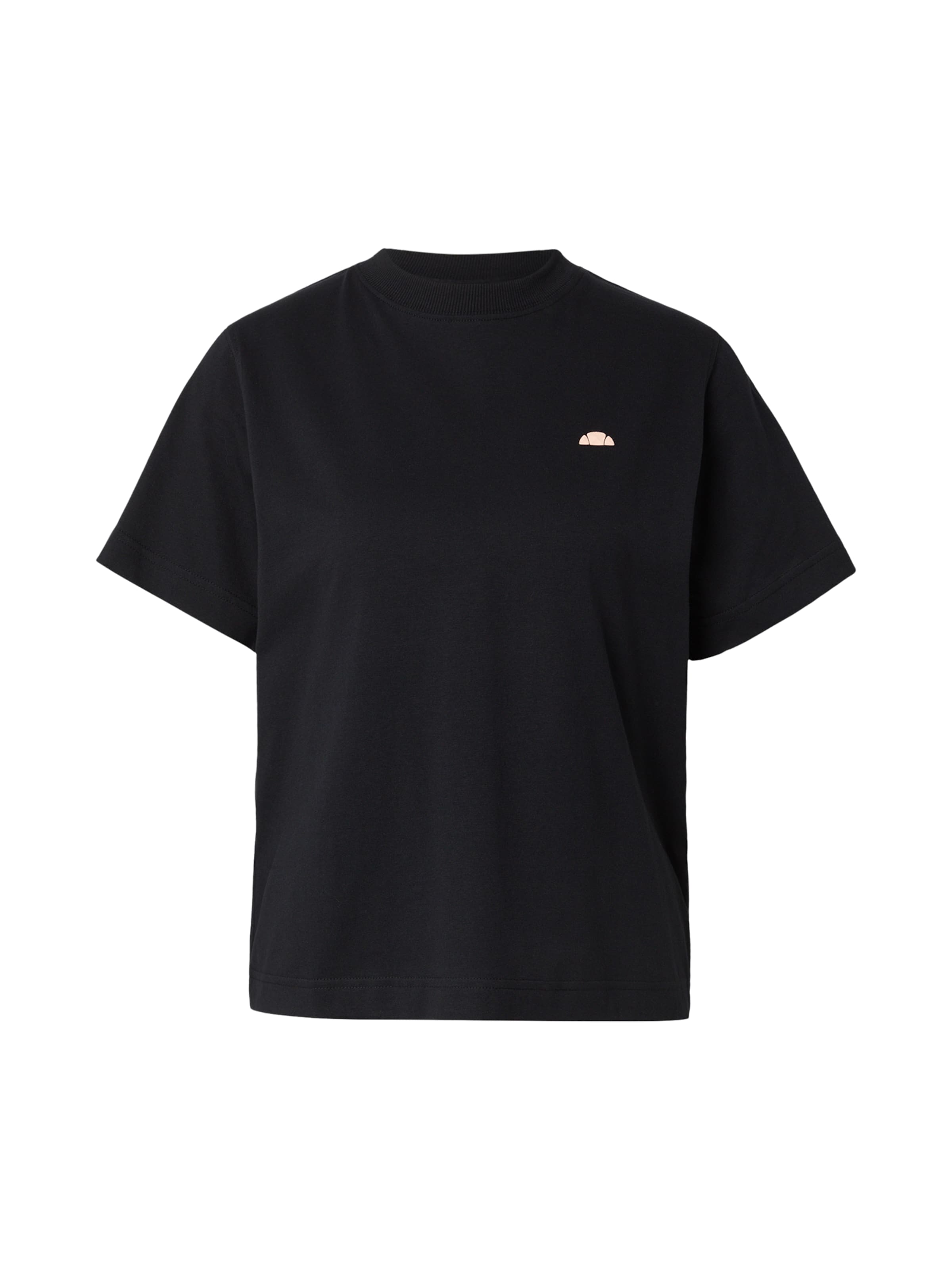 Tricou 'Gelateria' de la ELLESSE pe negru: față