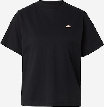 Tricou 'Gelateria' de la ELLESSE pe negru: față