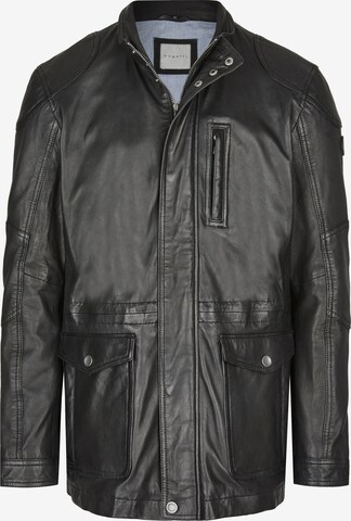 bugatti Between-Season Jacket in Black: front